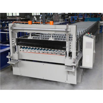 18-728 Iron color corrugated roof panel forming machine